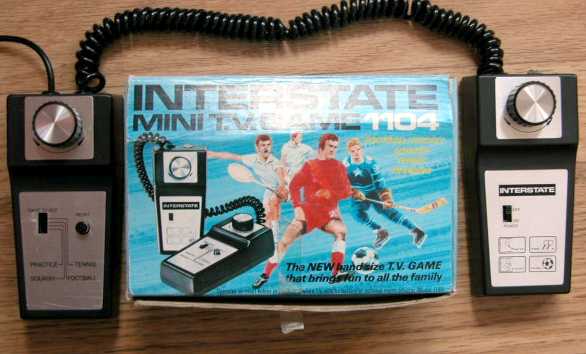 Interstate 1104 Mini TV Game